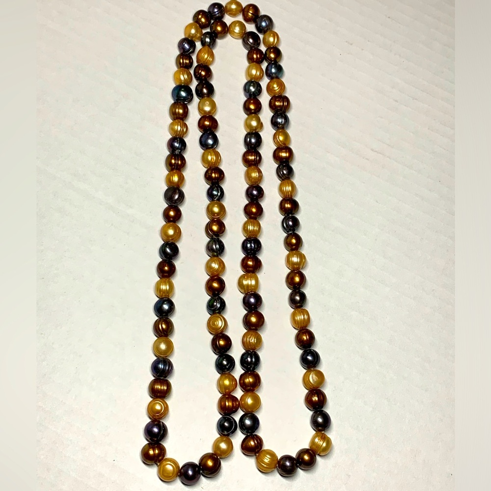 Vintage 40” Freshwater Pearl Necklace